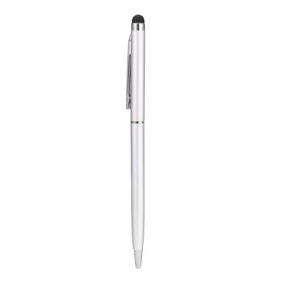 China Mobile phone promotion metal touch screen pen with logo ballpen with active stylus touch pen stylus pen for sale