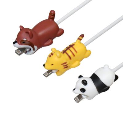 China Daily Life Cute Animal Bites Cable Animal Protector for Cable Rope Filler Saver, Cute Creature Bites for sale