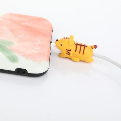 China 2022 New Creative Cute Daily Life Cable Bite With Usb Cable Animal Phone Accessory Protects For Phone for sale