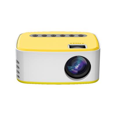 China 3D established in 2021 new products T20 Mini Wireless Mobile Pone Projector the small Orojector 1080P HD portable home LED projection Wifi version for sale