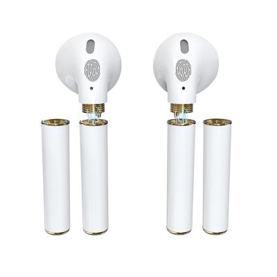 China 2021New In-ear Products, Mini Earbuds Wireless 5.2 TWS F68 Replaceable Earphone Battery Stereo In Ear Sports Noise Canceling Headphones for sale