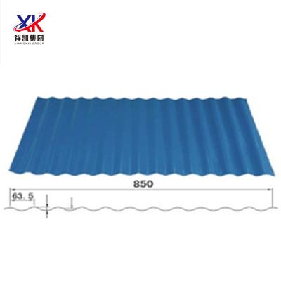 China Alu-zinc Building Construction Galvanized Iron Corrugated Steel Sheet Roofing Tiles (0.12-0.8mm) for sale