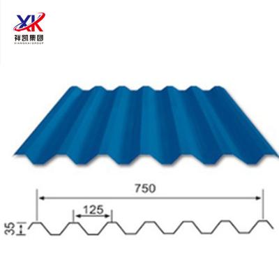 China Metal Roofing Sheets Building Materials Steel Sheets PPGI Coil Sheet Steel Galvanized Corrugated for sale