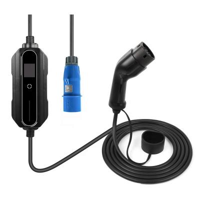 China Portable Level 2 Electric Car Charger 2.3kW 10A for sale