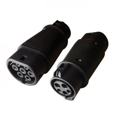 China Typ 1 32A 7.2kW, zum - 2 EV-Adapter-Kabel 32A von Iec 62196-2 zu schreiben zu verkaufen