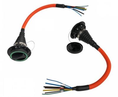 China Het Type van IP55 5*6 Mm2 CCS - 2 Auto het Laden Contactdoos met 0.5M Cable Te koop