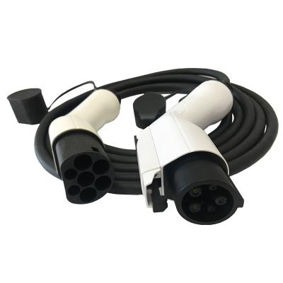 China IP55 Electric Car Charging Cable EV Charging Cable Type 1 To Type 2 250V for sale