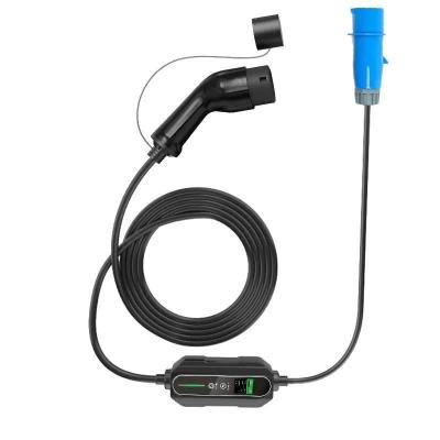 Κίνα Level 2 Portable EV Charger 32A 240V 5m TPU Cable CEE Schuko Plug RCD Type A IP67 προς πώληση