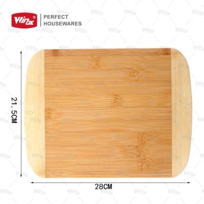 China Viable Custom Kitchen Accessories Eco Friendly Logo Chopping Board Bamboo Cutting Board For Vegetable, Fruit, Meat for sale