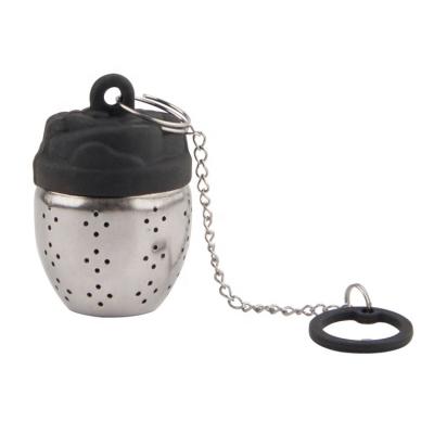 China 2022 Top Selling Viable Kitchen Accessories Stainless Steel With Ring Tea Cup Infuser For Kitchen And Home for sale