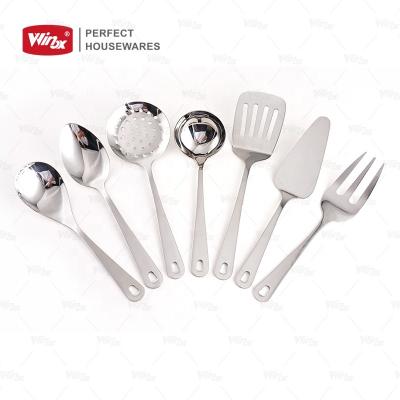 China 7pcs Sustainable Hot Sale Winox Non Stick Cooking Tools Stainless Steel Utensil Set Stainless Steel Kitchen Utensils for sale