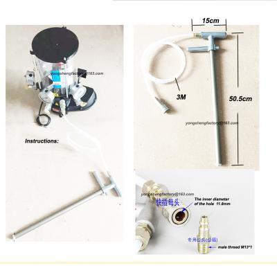 China Grease Fill Tool Oil Pressure Oiler Manual Plastic Shell Reducing Oiling Tools for sale