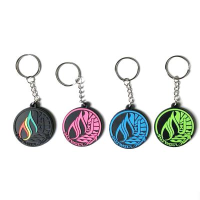 China Promotion giveaway giveaway for custom logo 2d/3d keychains PVC soft rubber key chain personalized keychains for sale