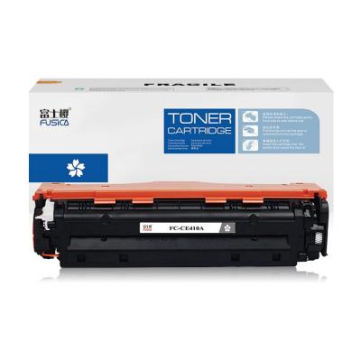 China FUSICA Factory COMPATIBLE wholesale for HP LaserJet Enterprise 500 CF410A CRG045 compatible toner cartridge for sale