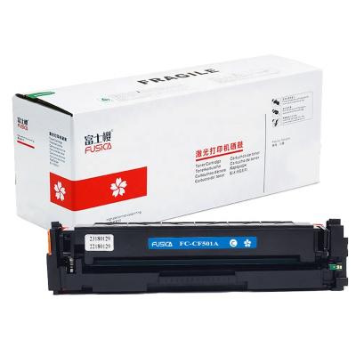 China FUSICA 202A 202X CF500A CF500X Compatible High Quality Wholesale Compatible Toner Cartridge For HP Color LaserJet pro M254 MFP M280 M281 for sale