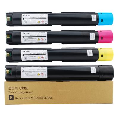 China Fusica COMPATIBLE Factory Color Toner Kit C2260 C2263 C2265 Wholesale Compatible Copier Laser Toner Cartridge For Xerox DocuCenter V for sale