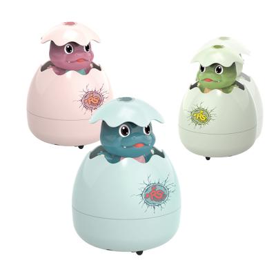 China 2021 Cute New Bath Toy Baby Press Throw Swimming Dinosaur Egg Bath Toys For Children for sale