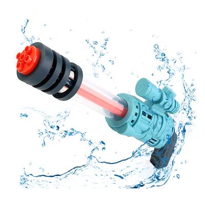 China Large Long Capacity 41cm Water Gun Water Gun Water Gun Toy Kids Water Gatling Game for sale