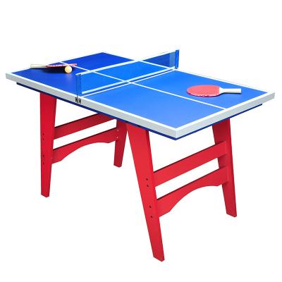 China Bring Joyful Sports Toys Shaping Mini Folding Ping Pong Table Tennis Table For Kids for sale