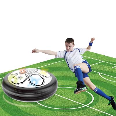 China Sports Toys 17CM Carryover Sports Electric Suspension Football Plastic Soccer Ball Toy With Light for sale