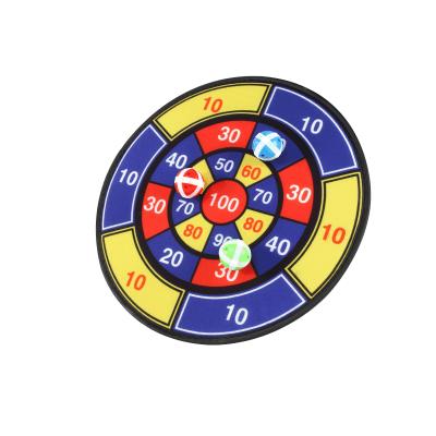 China Training Kids Action Skill 2in1 Funny Educational Kids Safe Dart Board Drawing Kit With Sticky Ball for sale