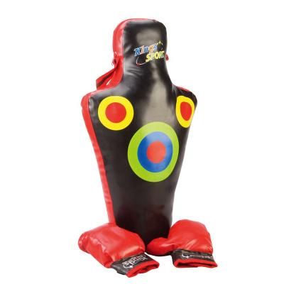 China Exercise Sports Toy Interesting Sports Toys Humanoid Sandbag Trainer Set Boxing Kit For Kids for sale