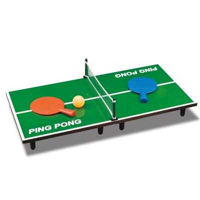 China Newest Funny Wooden Indoor Table Ping Pong Set Mini Sport Game Ping Pong Toy For Kids for sale