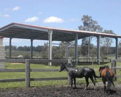 China Temporary Steel Frame Storage Buildings , Waterproof Agricultural Farm Buildings for sale