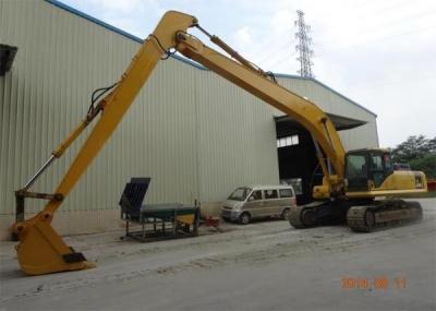 China 22 Meters Excavator Long Arm / Komatsu Excavator Parts With 4 Ton Counter Weight for sale