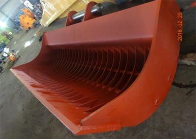 China Heavy Duty Excavator Sieve Bucket Capacity 3.7 Cum For Dredging Sea for sale