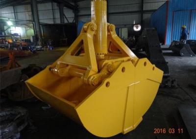 China One Cylinder Clamshell Excavator Grab Bucket Komatsu Telescopic Boom Grapple Bucket for sale