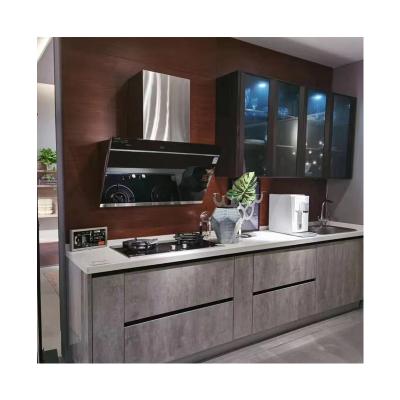 China Modern Custom Made Artificial Quartz Countertops Buffet Boloni Complete Kitchen Set for sale