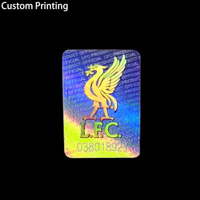 China 3d Projector Mobile Phone Brand Logo Laser Printer Security Hologram Adhesive Anti-Counterfeiting Custom Label Sticker Printing for sale