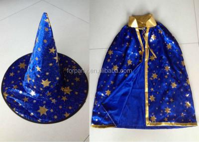 China Various Styles Are Available PC-0649 Halloween Party Astronomer Coat And Hat For Kids Children for sale