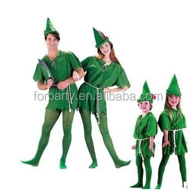 China CG-COS1021 Adult Peter Pan Green Costume Children Costume CG-COS1021 for sale