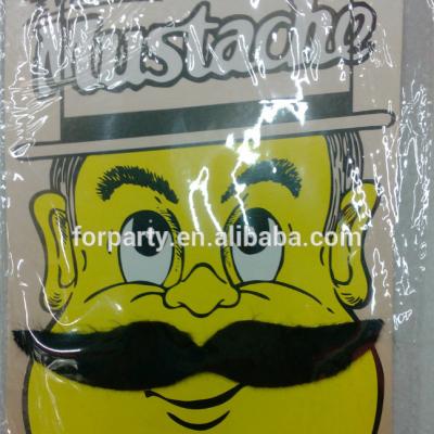 China Any Design Are Available Fake Mustache MUS-0394 Promotional Mustache Fake For Party for sale