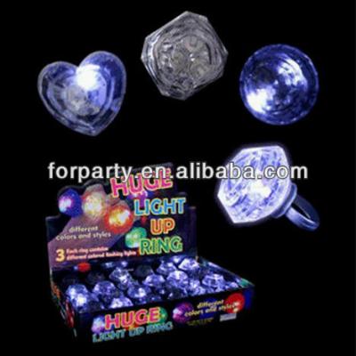 China Various styles are available LR-0056A LED diamond bling rings for sale