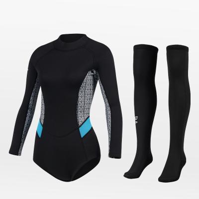 China 2022 5Mm High Quality Anti-UV Diving Suit Overalls For Men And Women Cold Proof And Warm Open Front Zipper Snorkeling Surfing Suit for sale