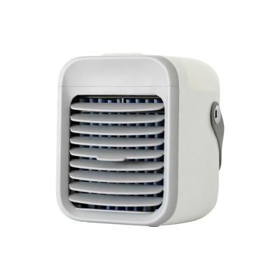 China 2021 Wholesale Mini Desktop Fan Hot Selling Portable Cooling Humidification Fan Usb Air Cooler Supplier Air Coolers For Office Home for sale