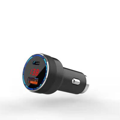 China Dual USB Charger 2203 Cargador De Coche Charger QC 3.0 Dual Charger Universal Usb Car Charger Mobile Phones, 2 X USB Cell Phone 12-24V 5A 40W 65W for sale