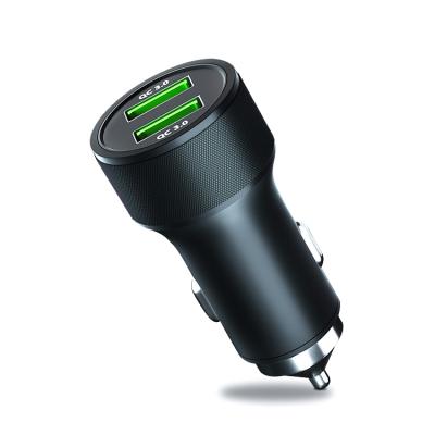 China Dual USB Charger 2205 Cargador De Coche Usb C Fast Cars Charging Adapter QC 3.0 Cars Charger Cigarette Lighter, Car Charger USB Port and PD Port for sale