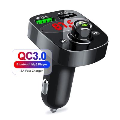 China Dual USB Charger 1626-4 Car BT Fm Transmitter MP3 Player For Car Dual USB Charger 2 USB Port, 1&3.1 One NC 12/24V Handsfree; GUA QC 3.0 Charger for sale