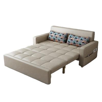 China Living Room Furniture Double Sofa Bed With Good Quality Smart Sofa Bed Wooden Folding for sale