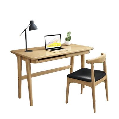 China Adjustable Modern Minimalist Desk Solid Wood Desk and Portable Computer Desk Child Study Table Chair (Others) for Students for sale