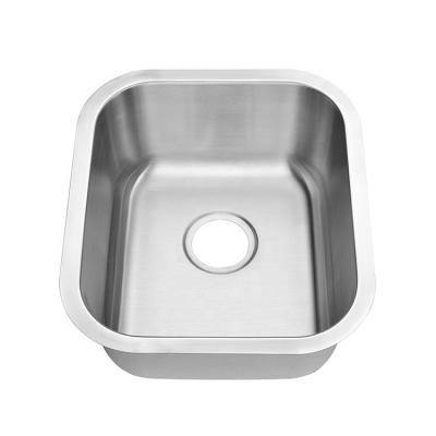 China Without Faucet 5245 Small Size sink Stainless Steel Undermount Stainless Steel Bar Sink for sale