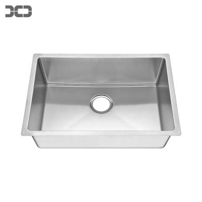 China Without Faucet Factory Price 2718 Undermount Kitchen Sink Single Bowl Stainless Steel Bar Sink for sale