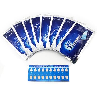 China Teeth Whitening Strips 14Pcs/7Pair Gel Teeth Whitening Elastic Strips Oral Hygiene Care Teeth Strips Double Whitening Dental Bleaching Tools for sale