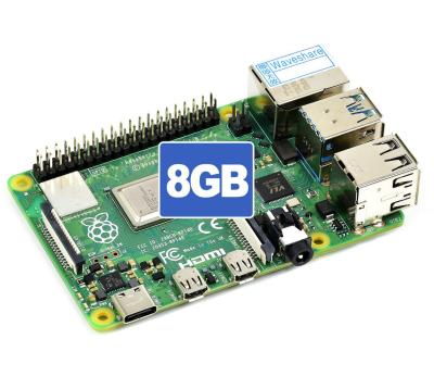 China Raspberry pi 4 B Model 8GB RAM Development Board Dual-Display Original Kit Made in UK for sale