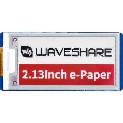 China Waveshare 2.13inch E-ink Display HAT for Raspberry Pi 4B/3B+/3B/2B/Zero/Zero W/WH and Jetson Nano White Black Red Three-color 2.13 inch for sale