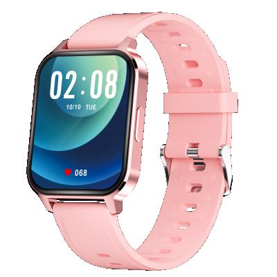 China Real-time Heart Rate Fitness Tracker Smart Watch Q18 SpO2 Monitor Design Q18 1.7inch Touch Screen Sports Smartwatch 24 Modes Slim Custom Dial for sale